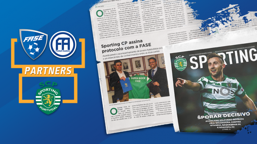 Sporting Lizbona partnerem FASE i Football Academy!