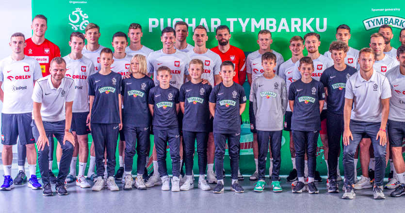 Zwycięzcy Pucharu Tymbarku spełnili marzenia. Spotkali się z piłkarzami reprezentacji Polski